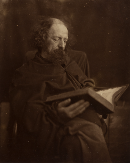Alfred, Lord Tennyson dressed as 'The Dirty Monk'.