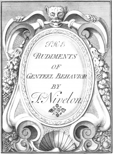 The Rudiments of Genteel Behaviour. Images: Geffrye Museum of the Home.